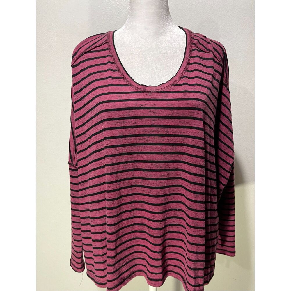 We the Free Long Sleeve t shirt srips sasual flare soft comfy casual women's XS